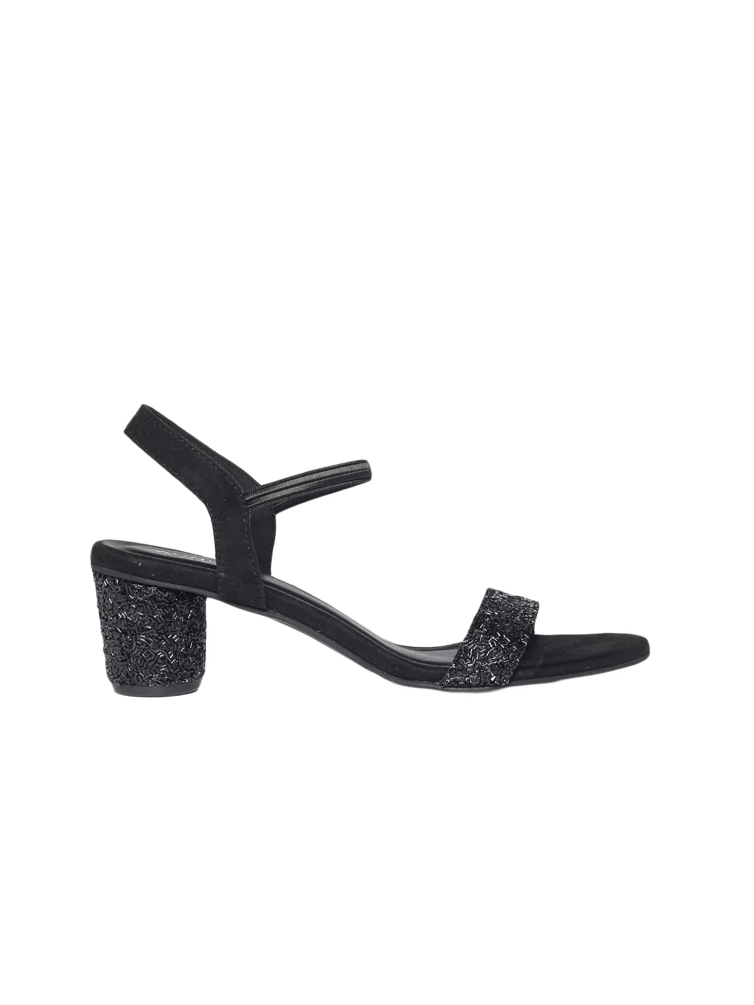 Harper Black Block Heels - Image 5