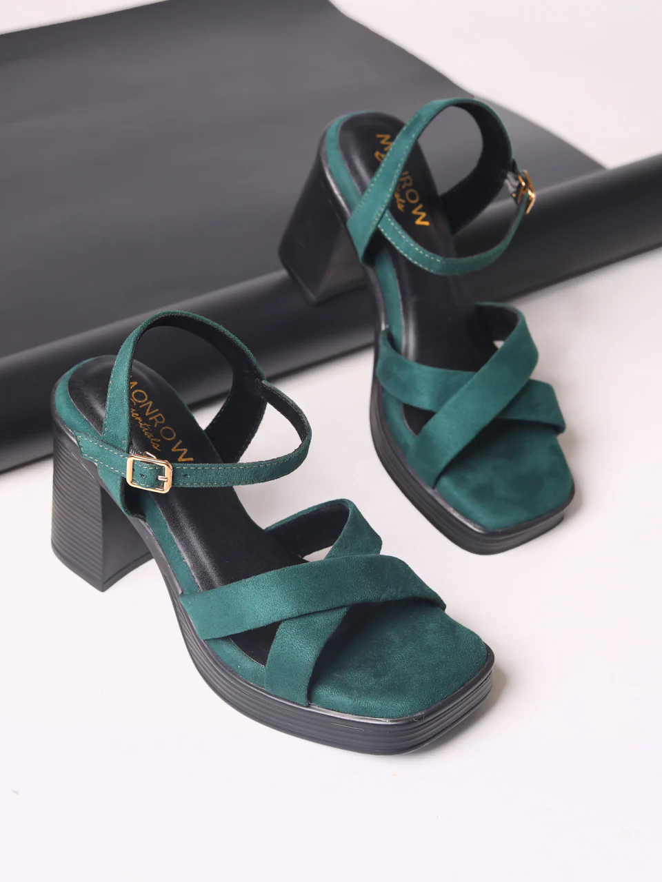 Irie Green Platform Heels - Image 4