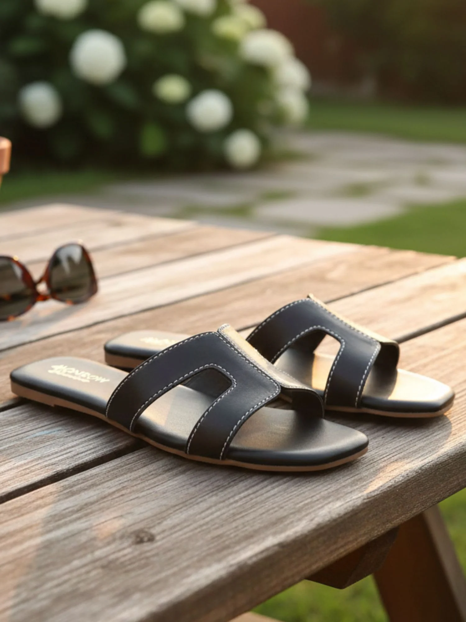 Irma Black Flats - Image 3