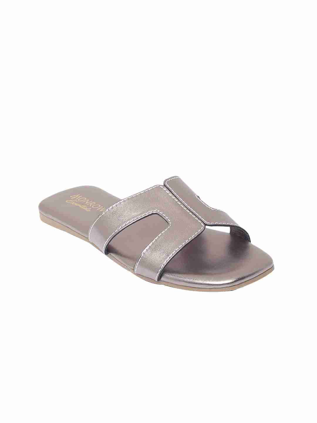 Irma Gun Metal Flats - Image 2