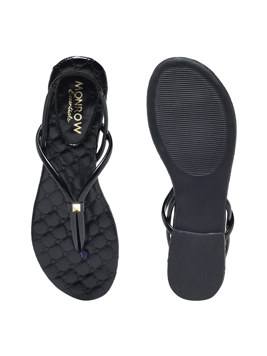 Jarina Black Flats - Image 7