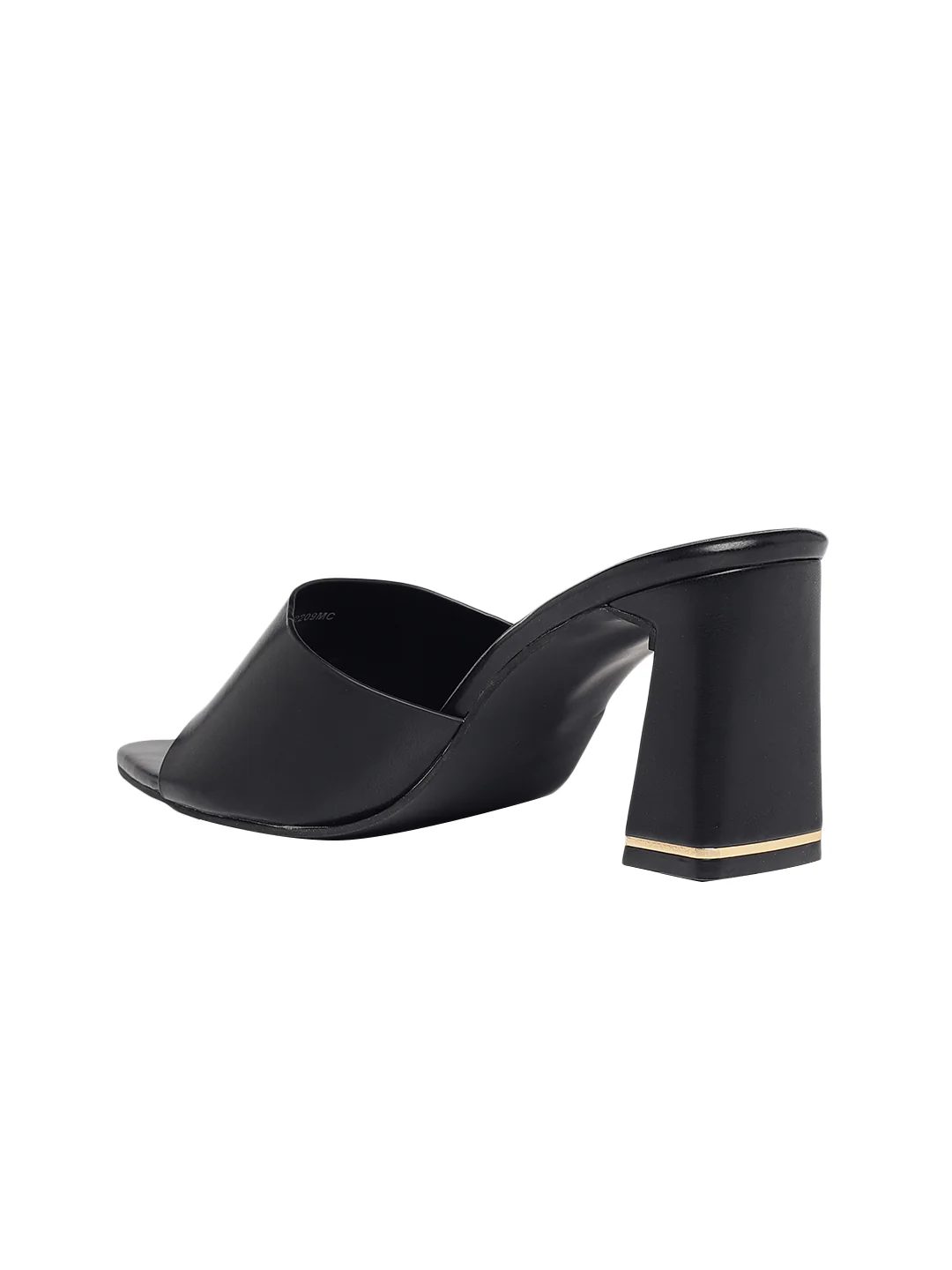 Jax Black Block Heels - Image 2