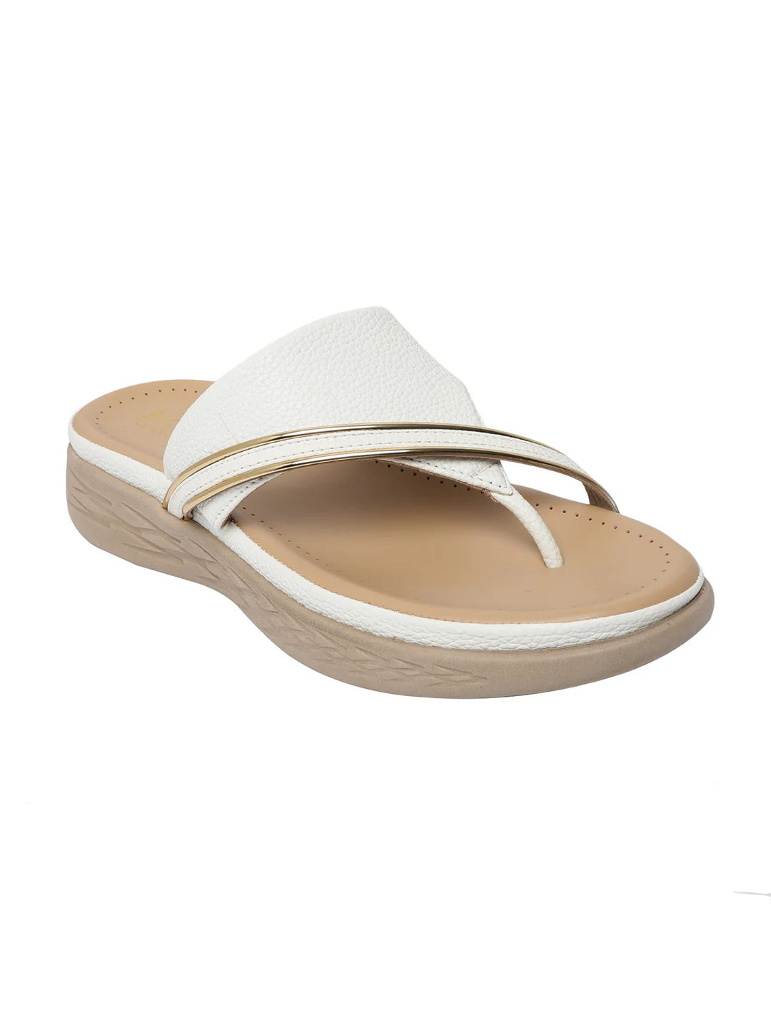 Julia White Flats - Image 4