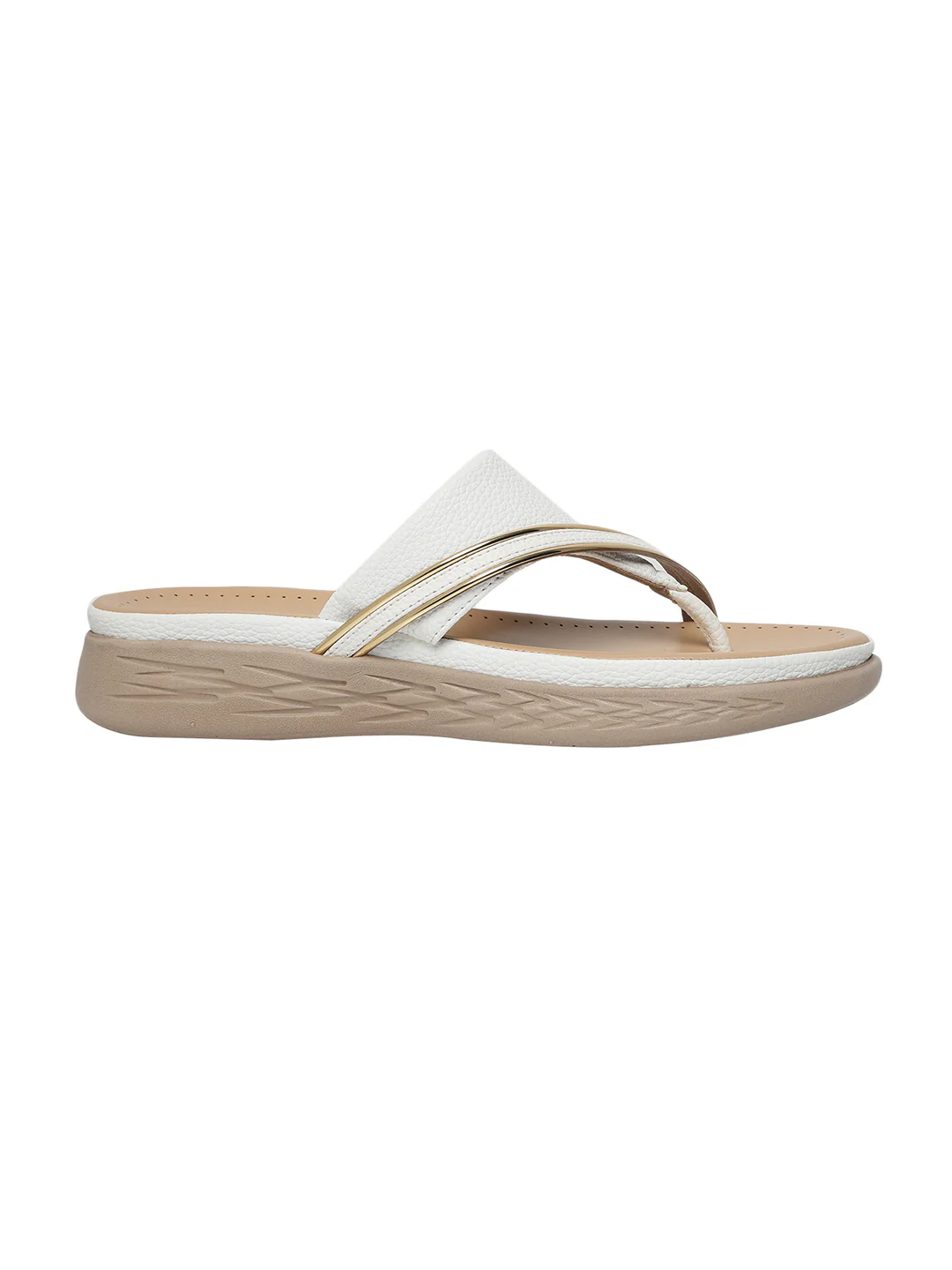 Julia White Flats - Image 7