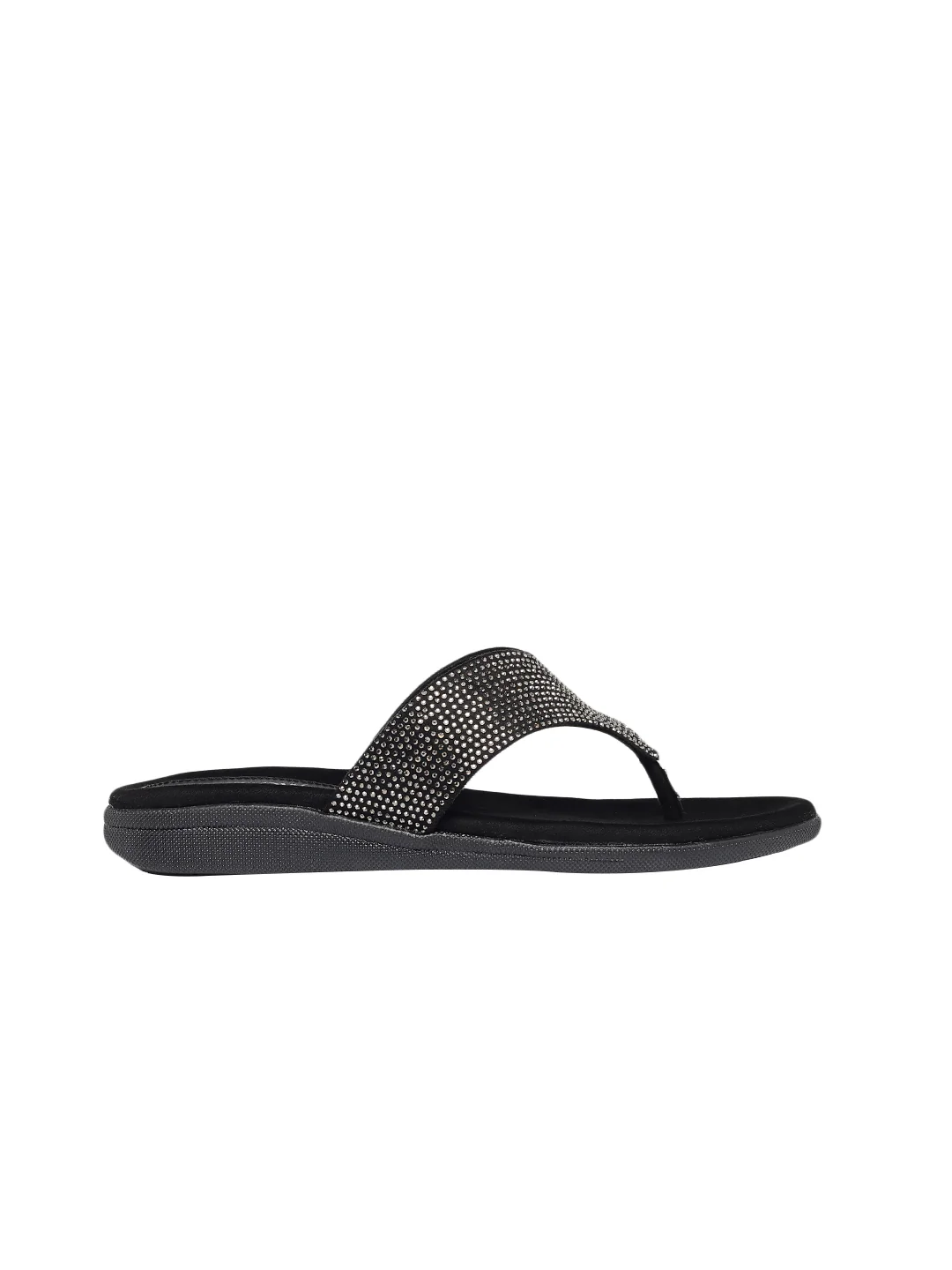 Kamila Black Wedge Heels - Image 5