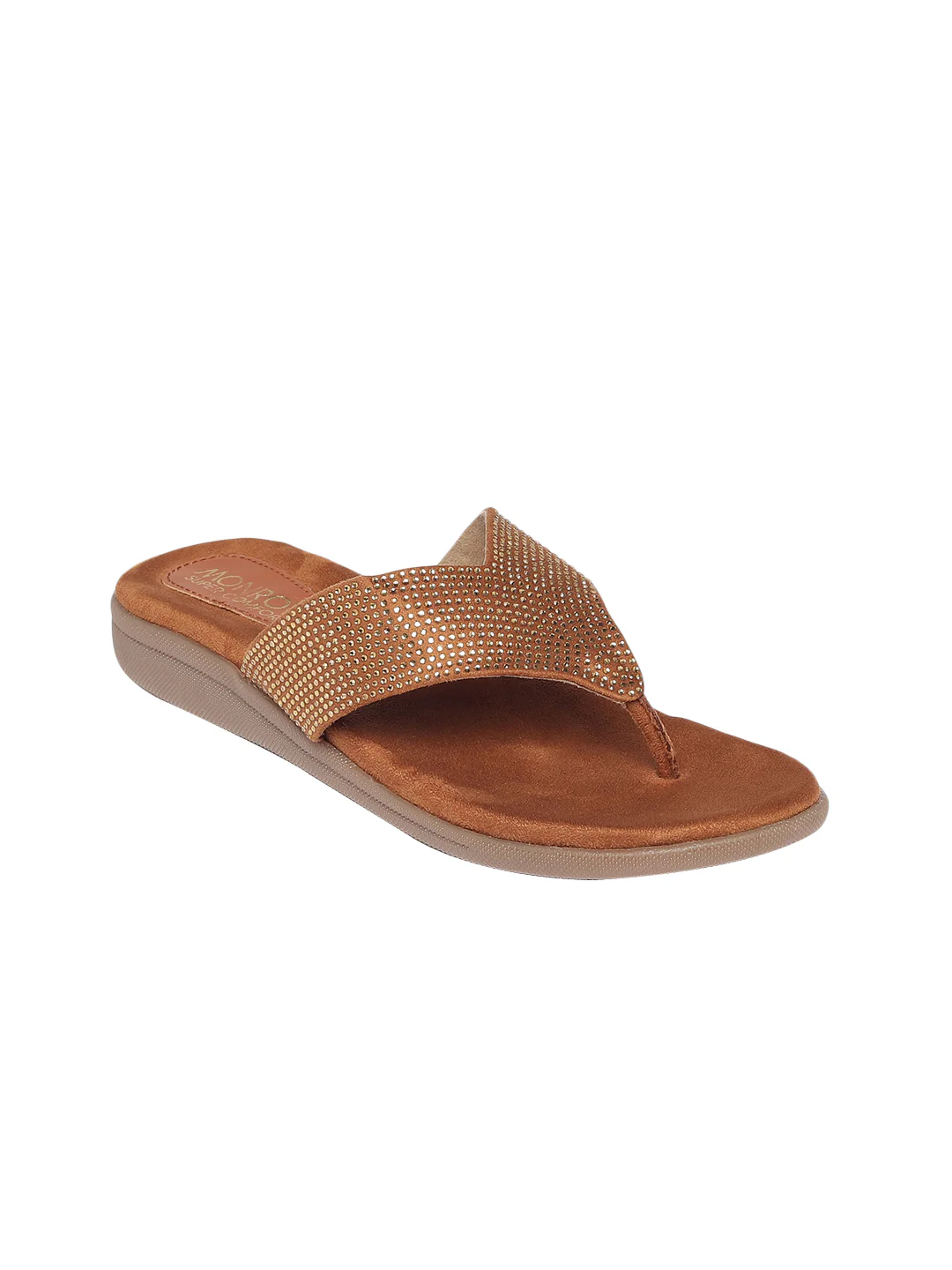 Kamila Brown Wedge Heels - Image 2