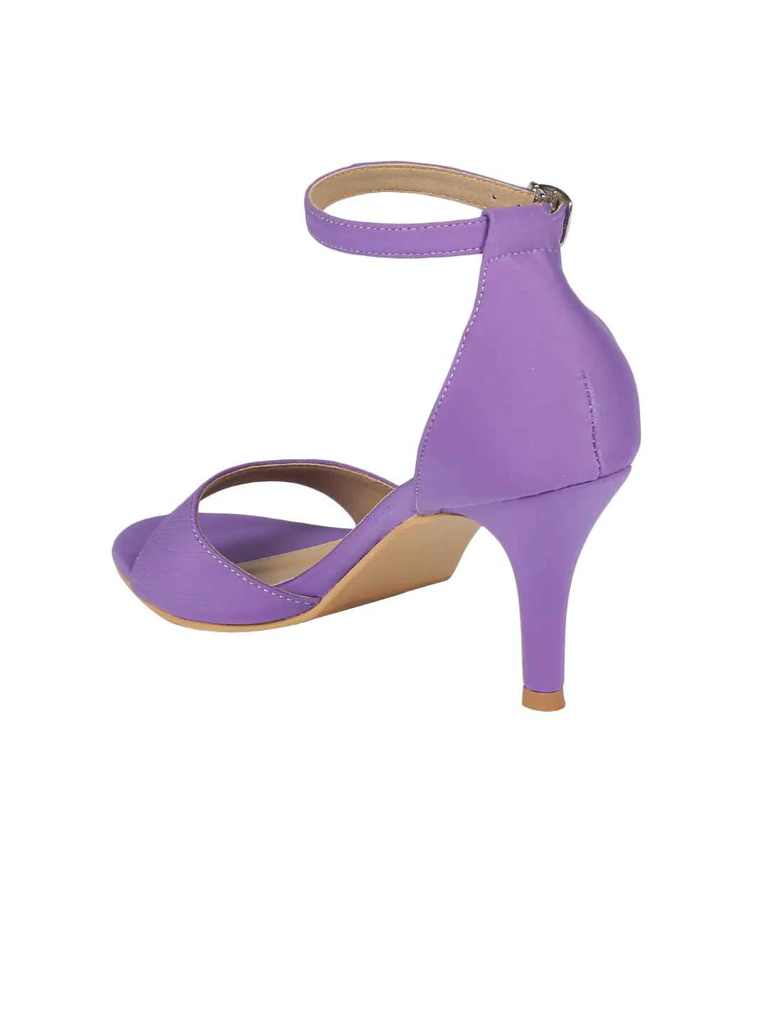 Karen Purple Kitten Heel - Image 4