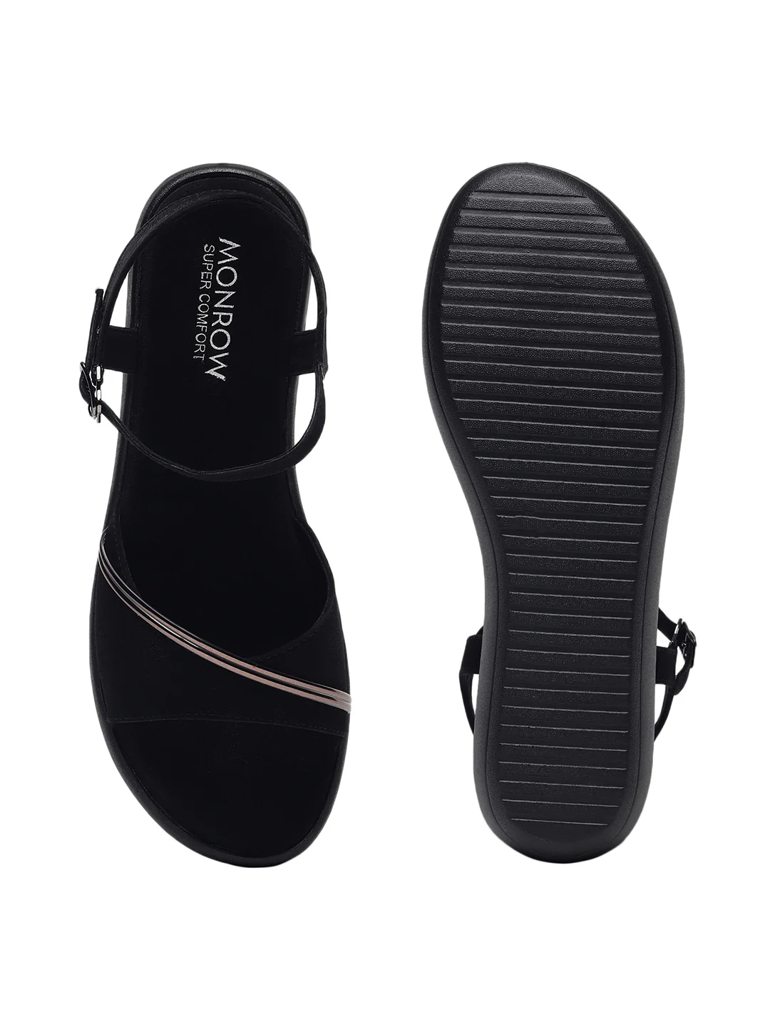 Kaylee Black Flatform Heels - Image 6
