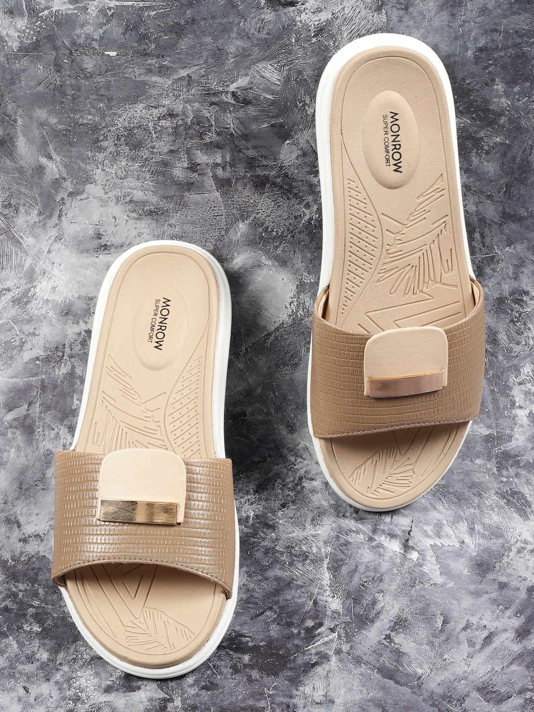 Kim Beige Flats - Image 7