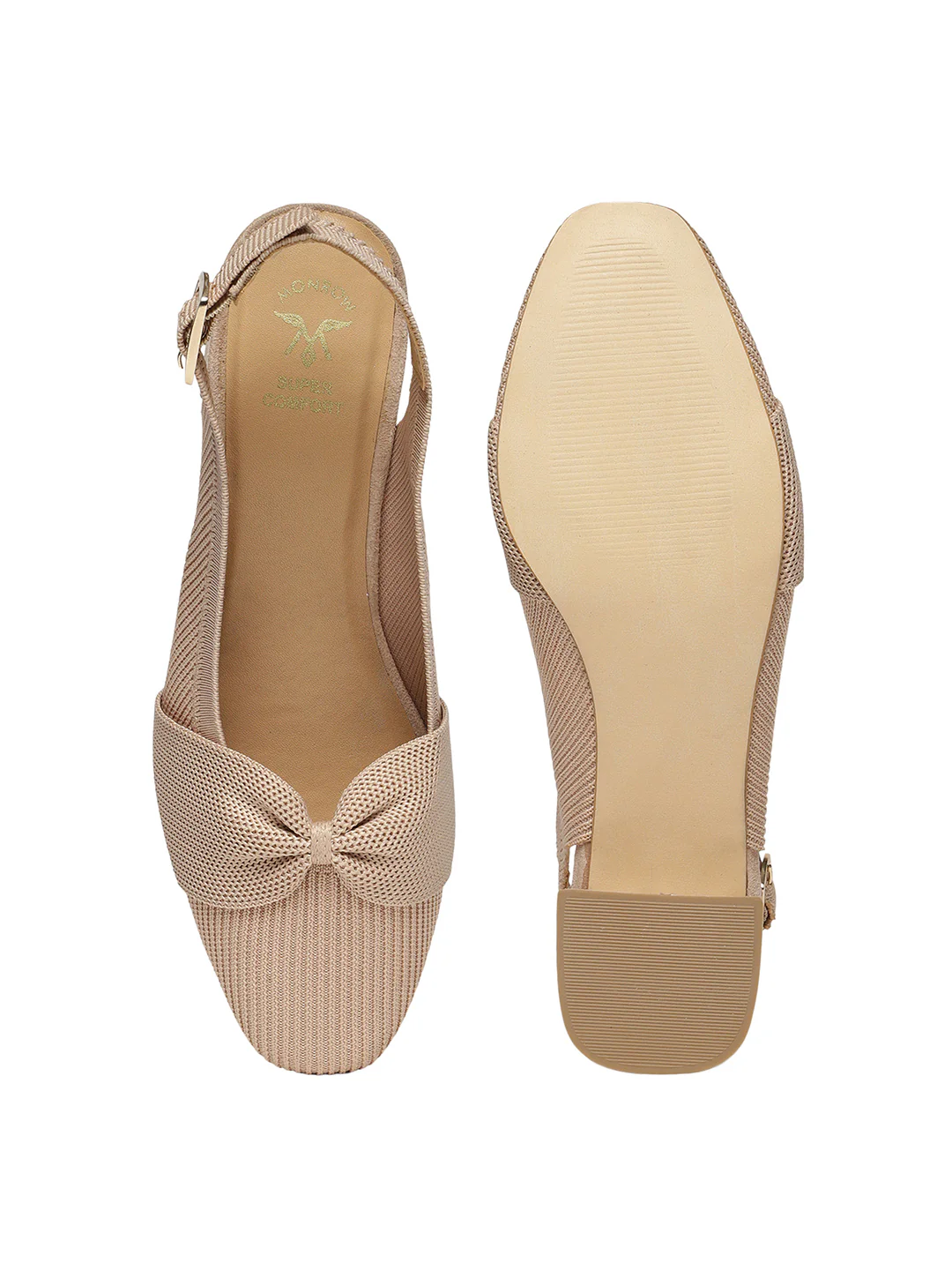 Kiora Peach Block Heels - Image 5