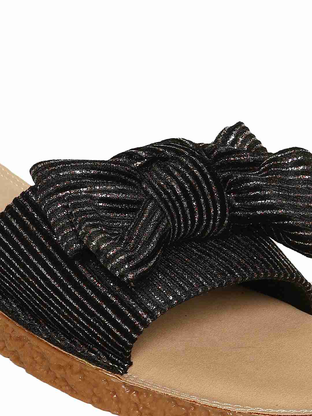 Lana Black Flats - Image 3