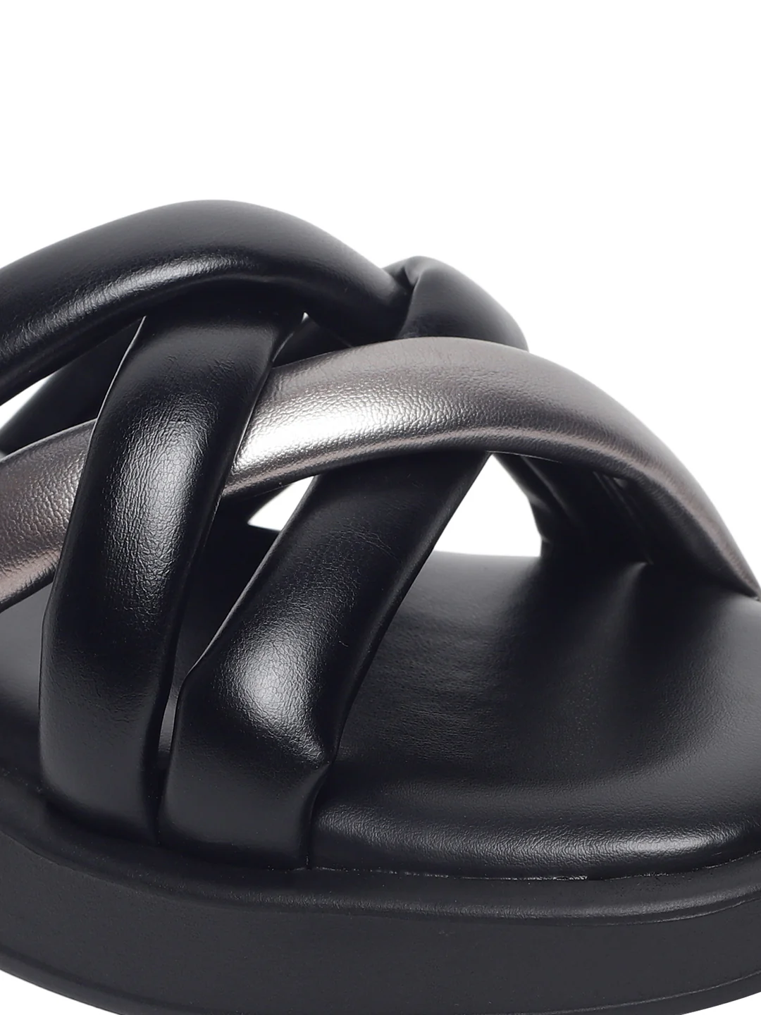 Leah Black Flats - Image 7