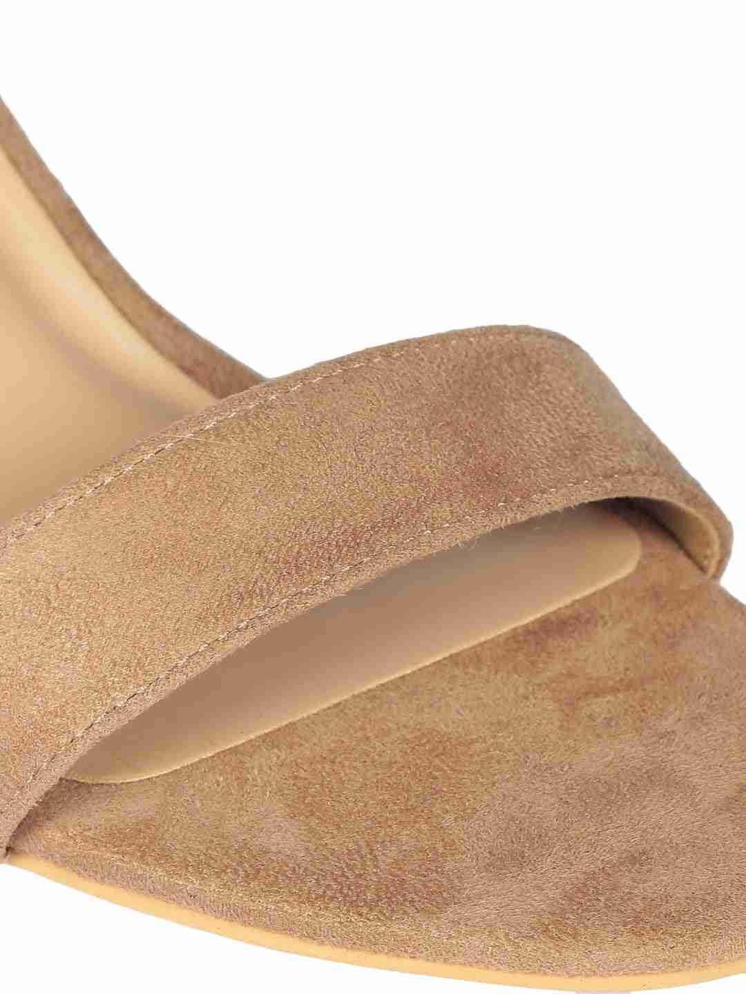 Linda Beige Heels - Image 4