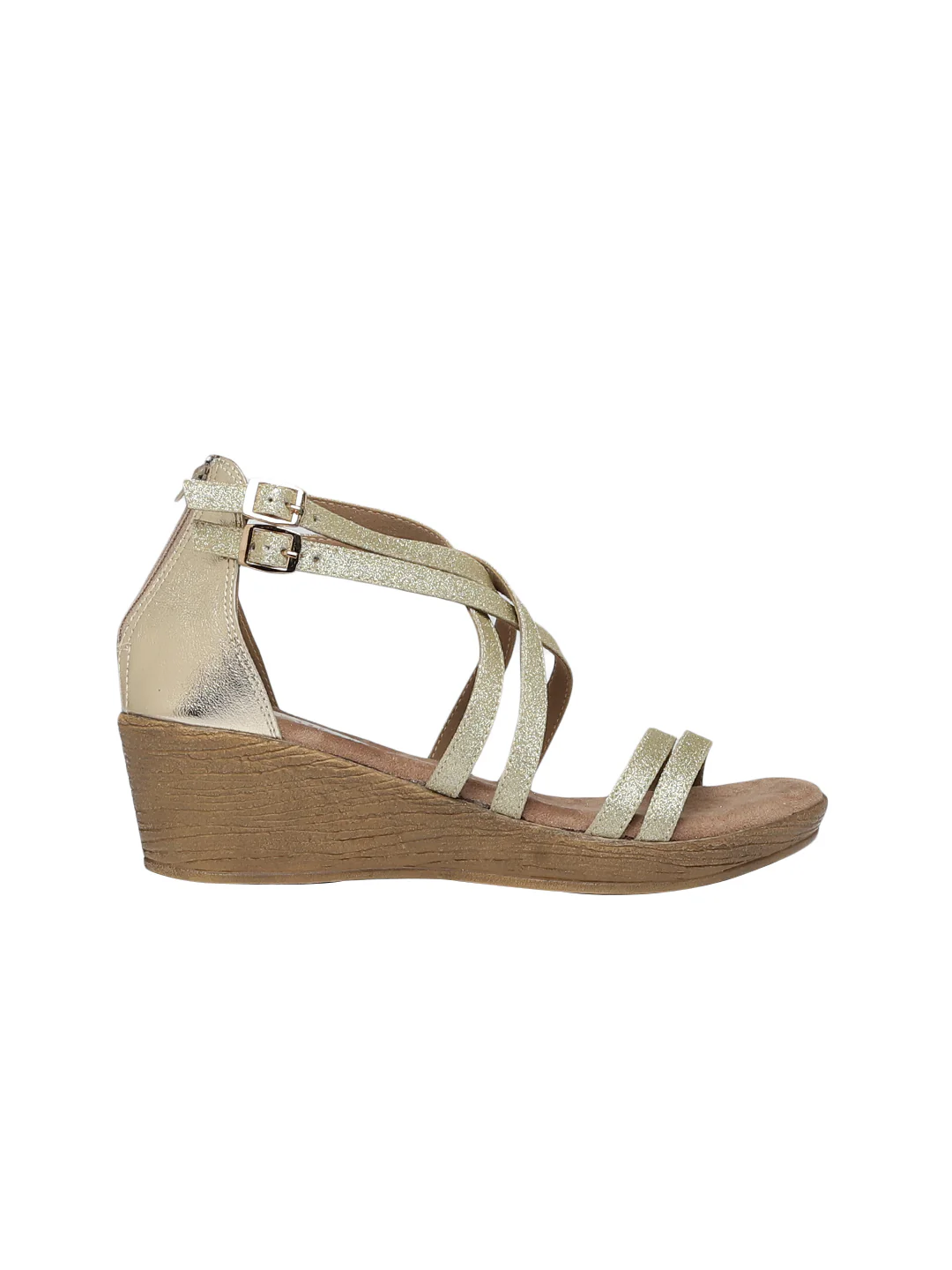 Lizette Gold Heels - Image 5