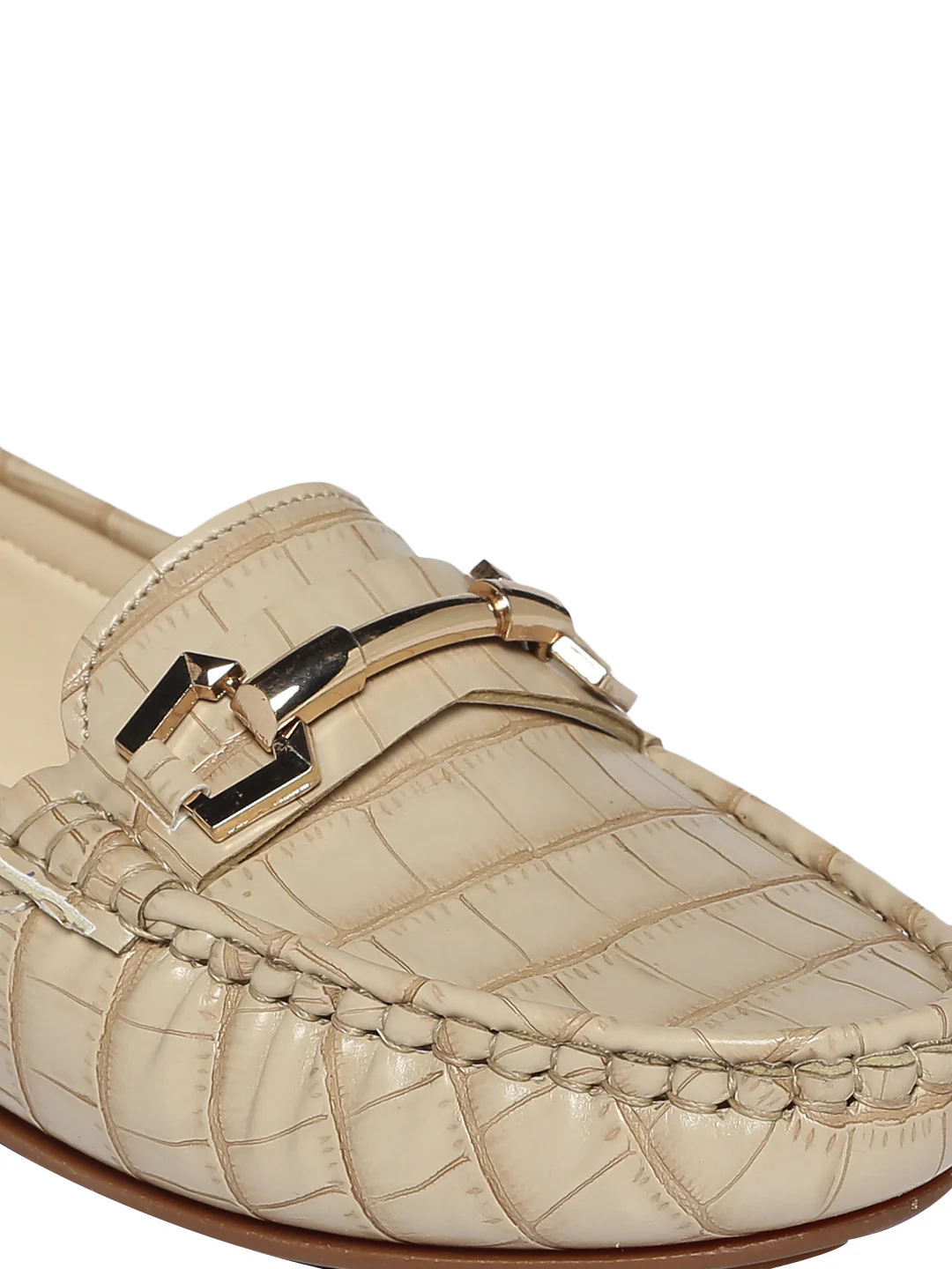 Lupe Beige Loafers - Image 4