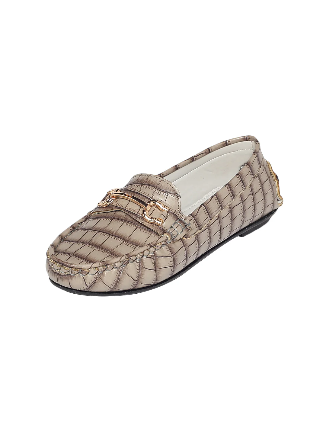 Lupe Grey Loafers - Image 4