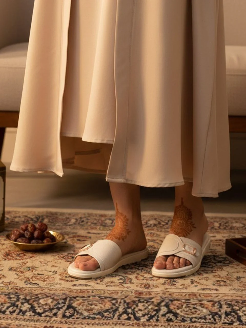 Marley Cream Flats