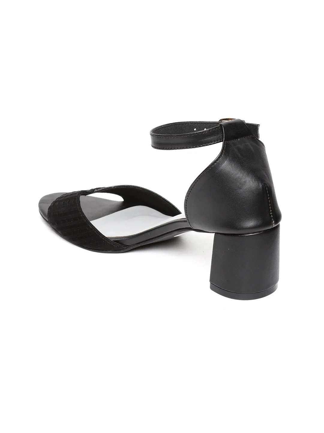 Melina Black Block Heel - Image 4