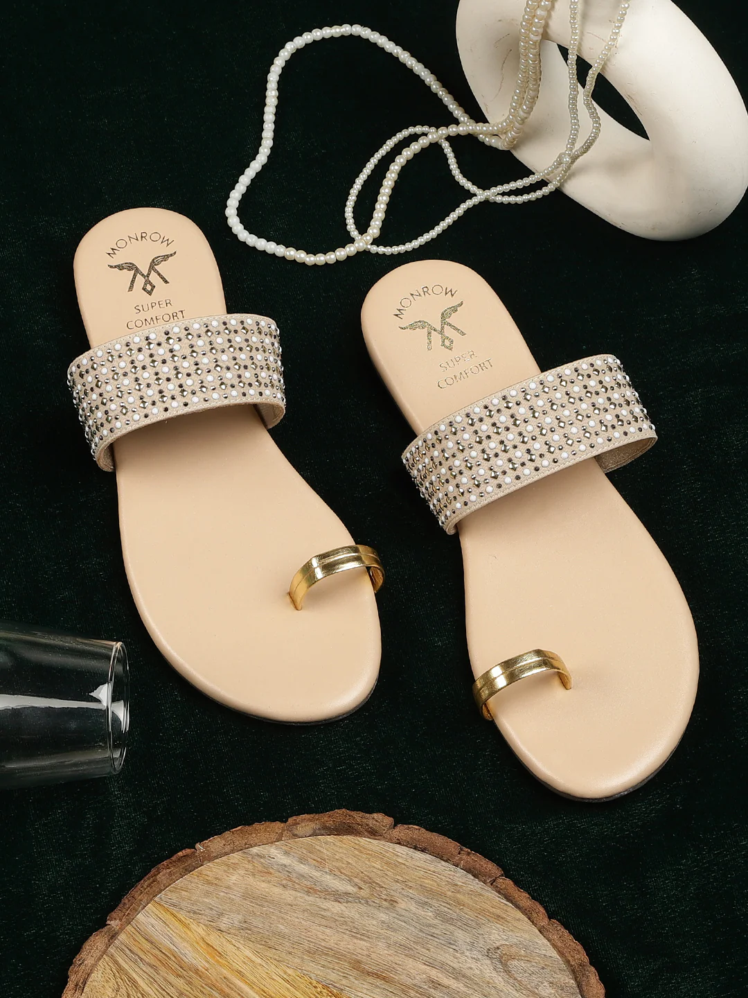 Mia Beige Flat - Image 3