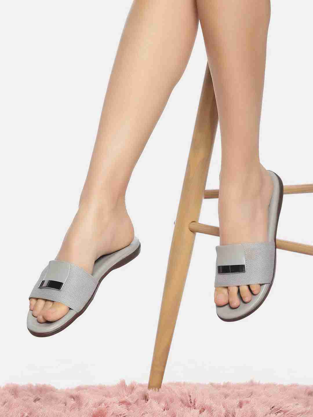 Mikayla Grey Flats - Image 3