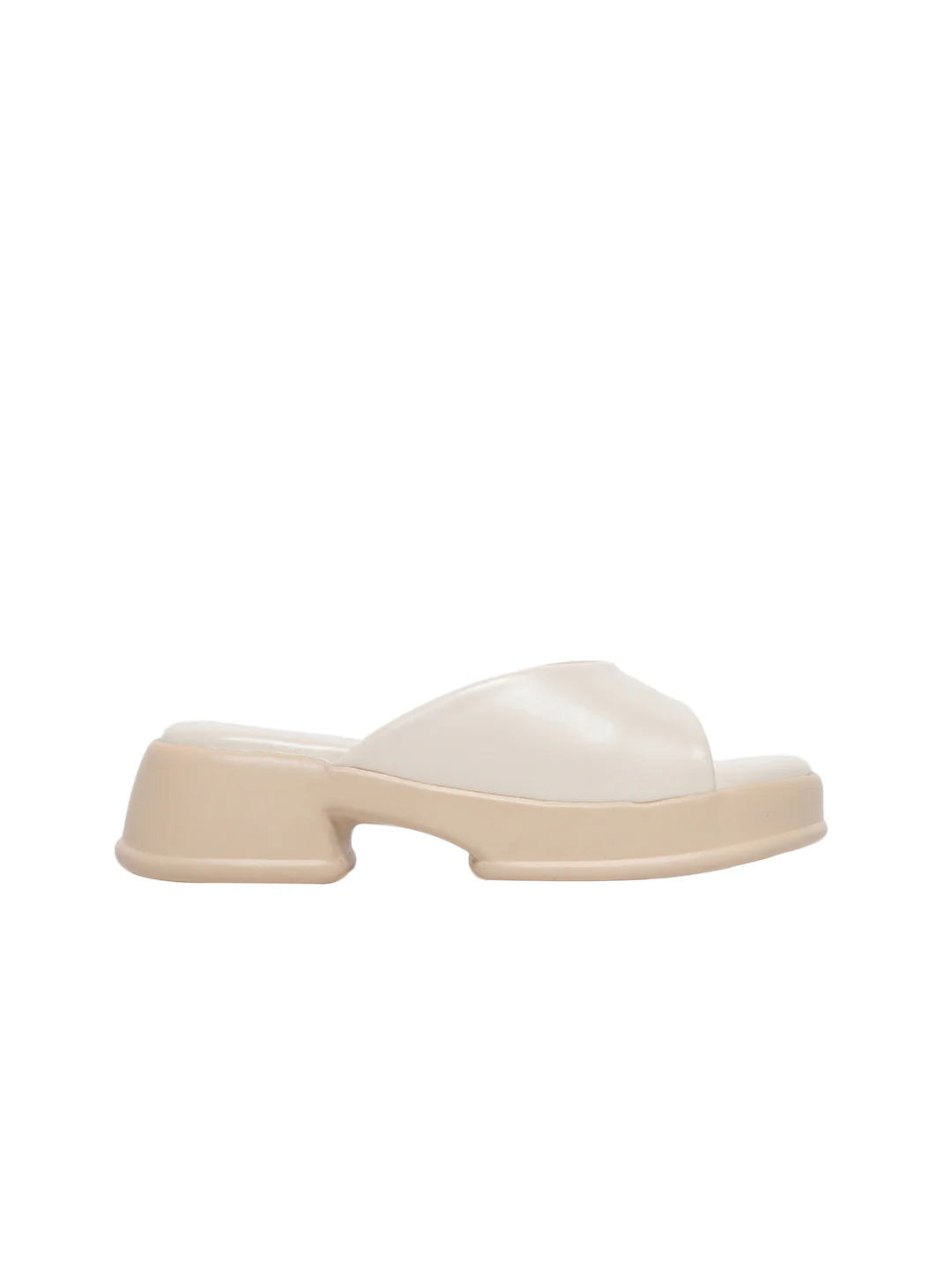 Millie Cream Platform Heels - Image 5