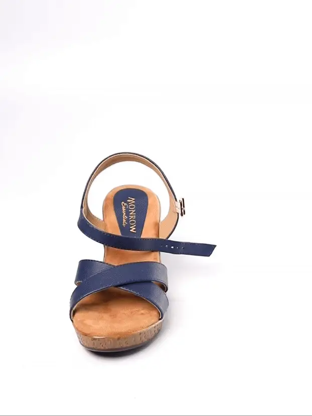 Minette Navy Blue Heel - Image 4