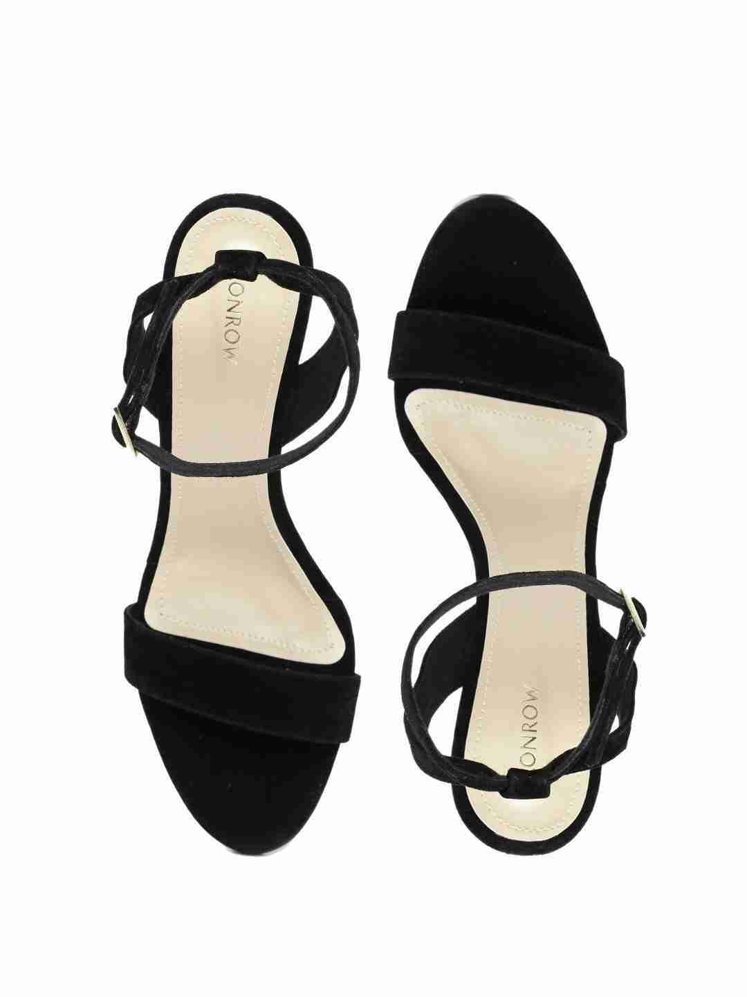 LBB Black Perfect Kitten Heel - Image 5
