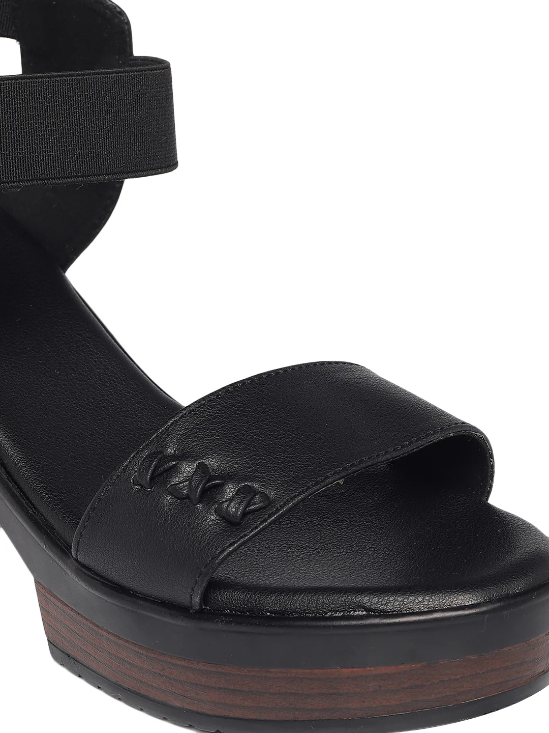 Morgan Black Platform Heels - Image 7