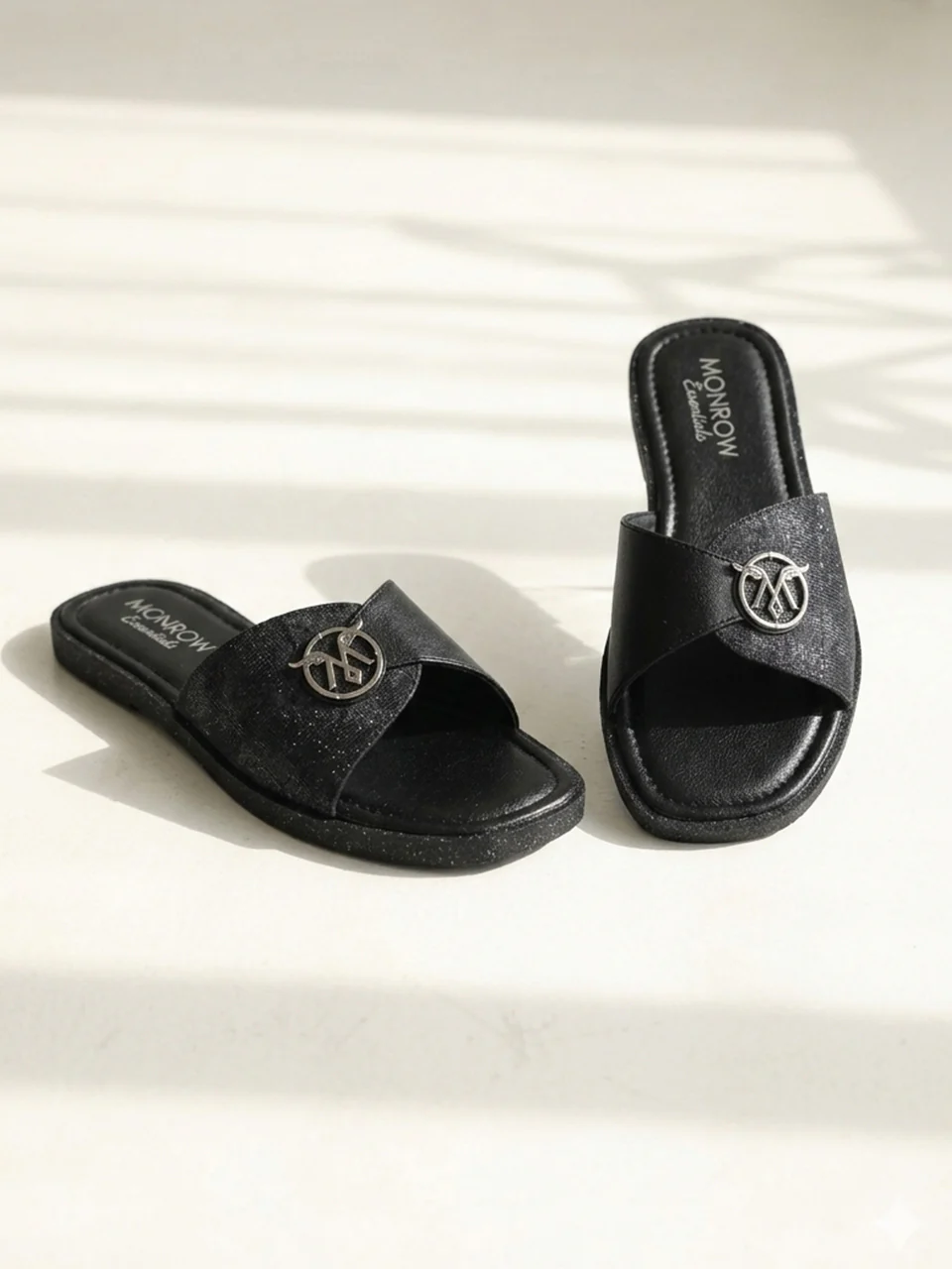 Nyra Black Flats - Image 3