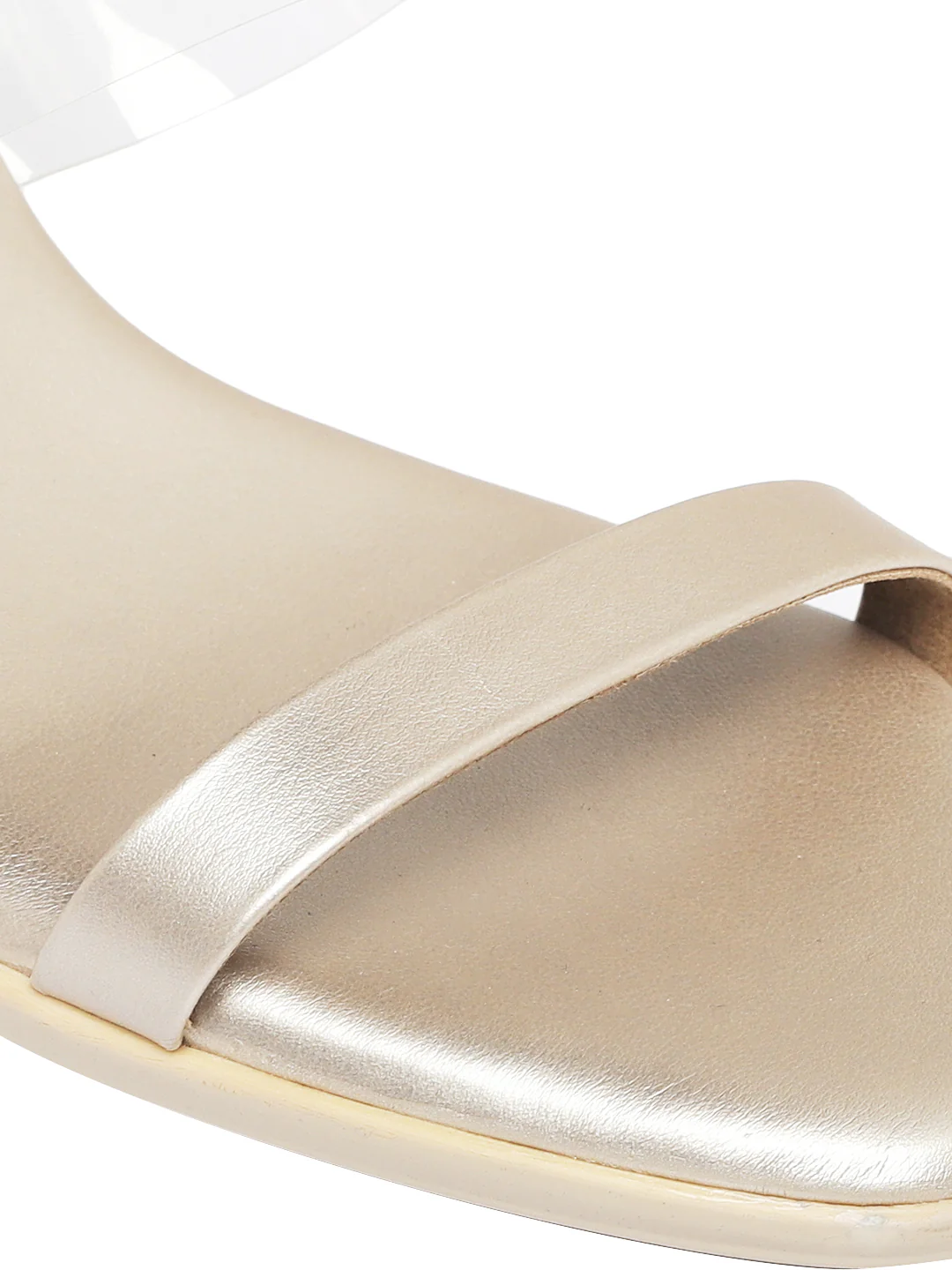 Oaklynn Gold Block Heels - Image 7