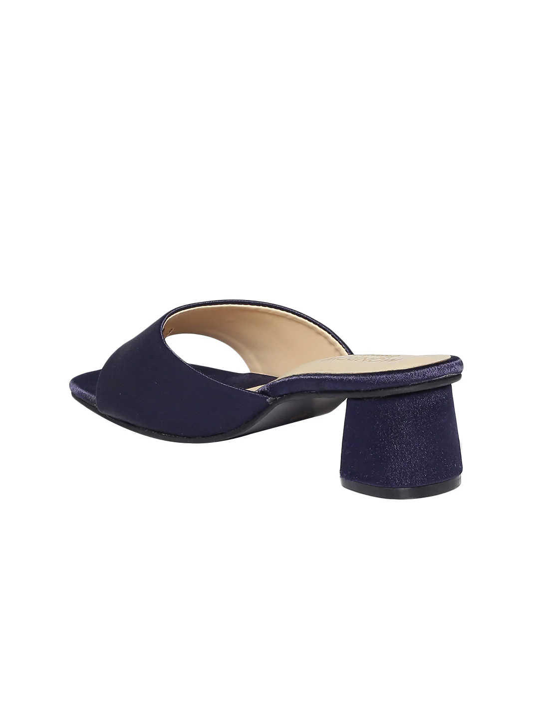 Odeta Navy Blue Heels - Image 5
