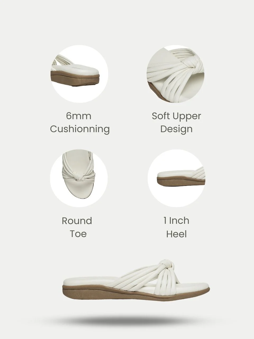 Olyra White Flats - Image 2