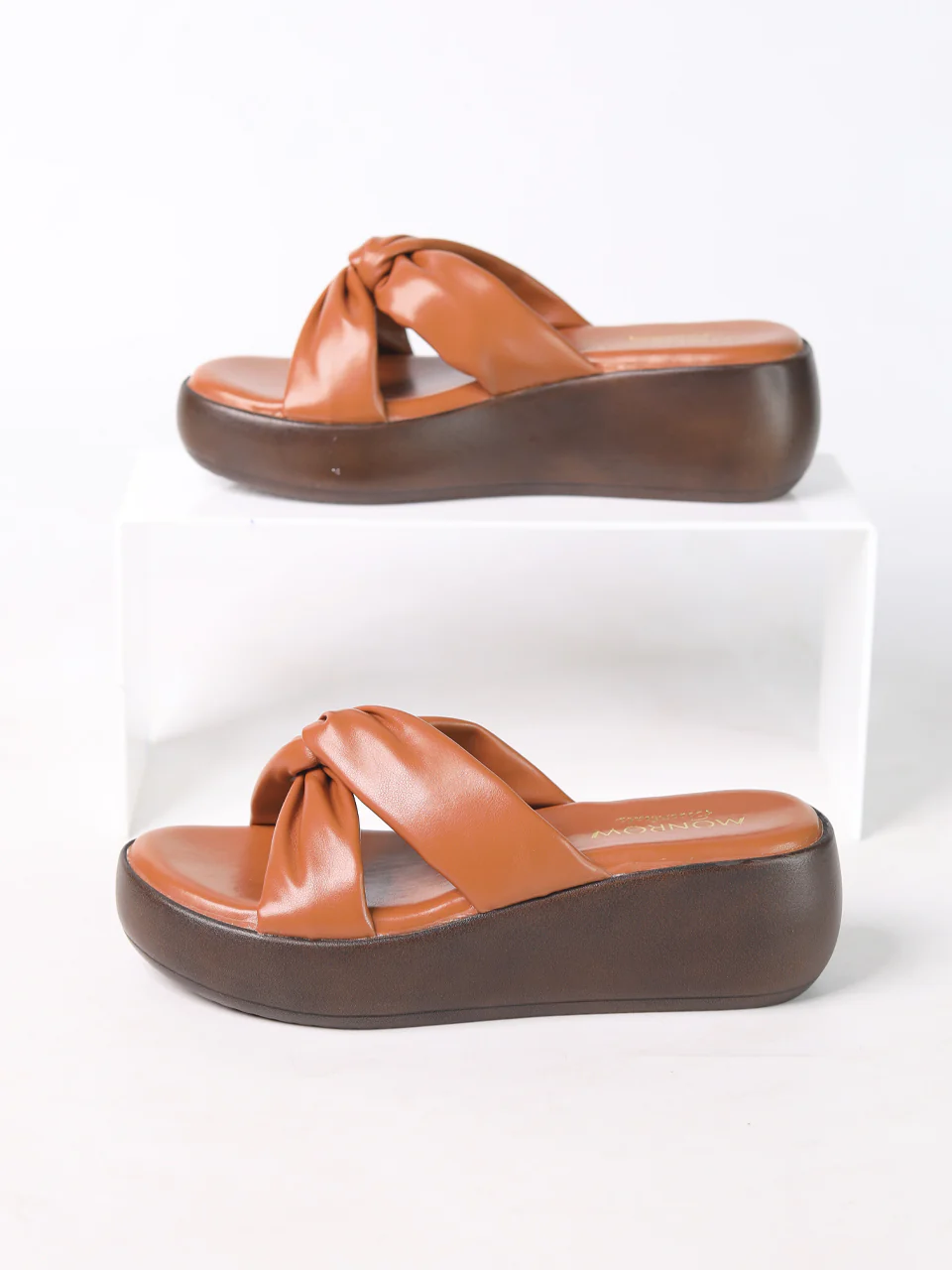 Orelia Tan Wedge Heels - Image 8