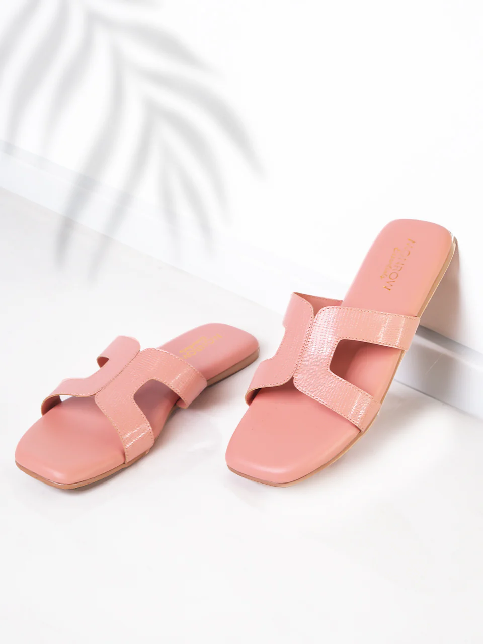 Orla Pink Flats - Image 3