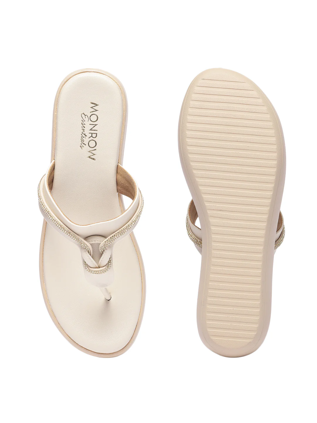 Ottilie Cream Flatform Heels - Image 6