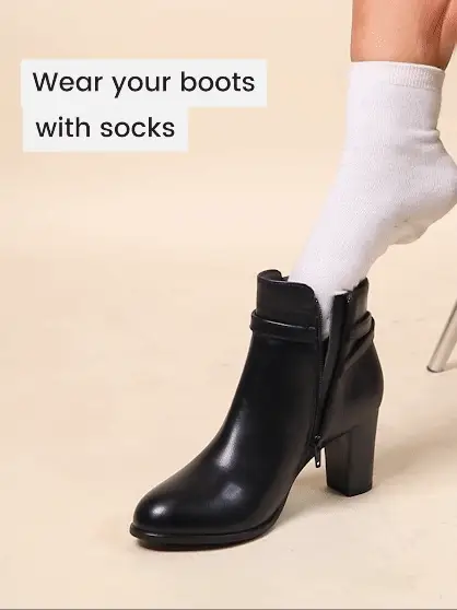 Pheobe Black Boots - Image 4