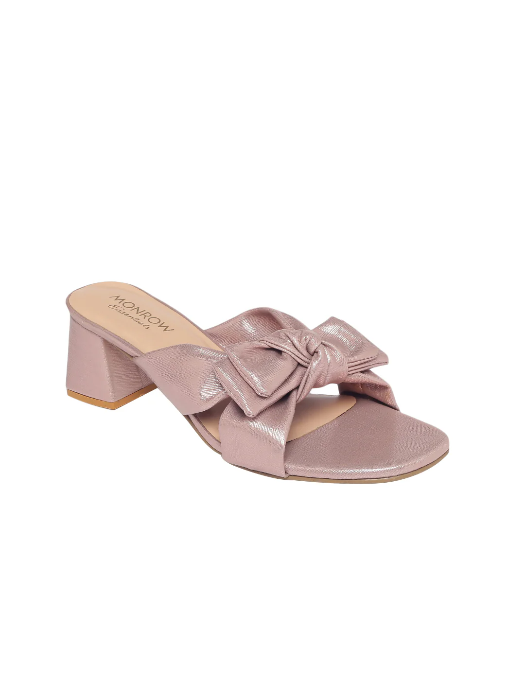 Quinn Rose Gold Block Heels - Image 2