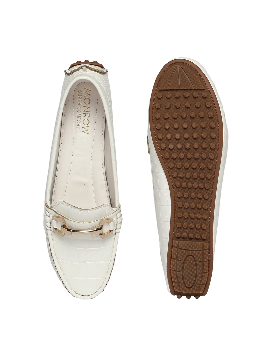 Ramona White Loafers - Image 6