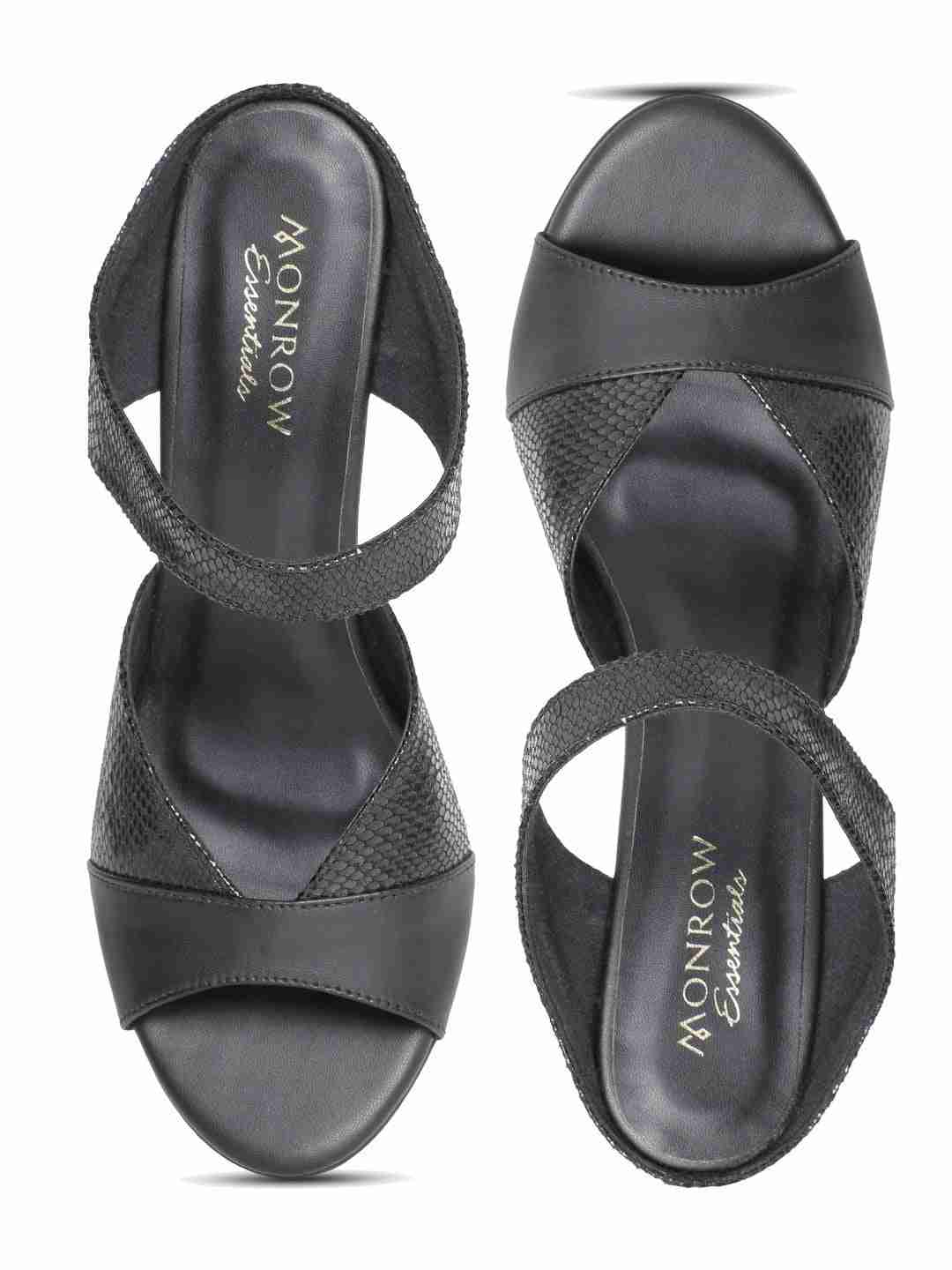 Regina Black Kitten Heel - Image 9