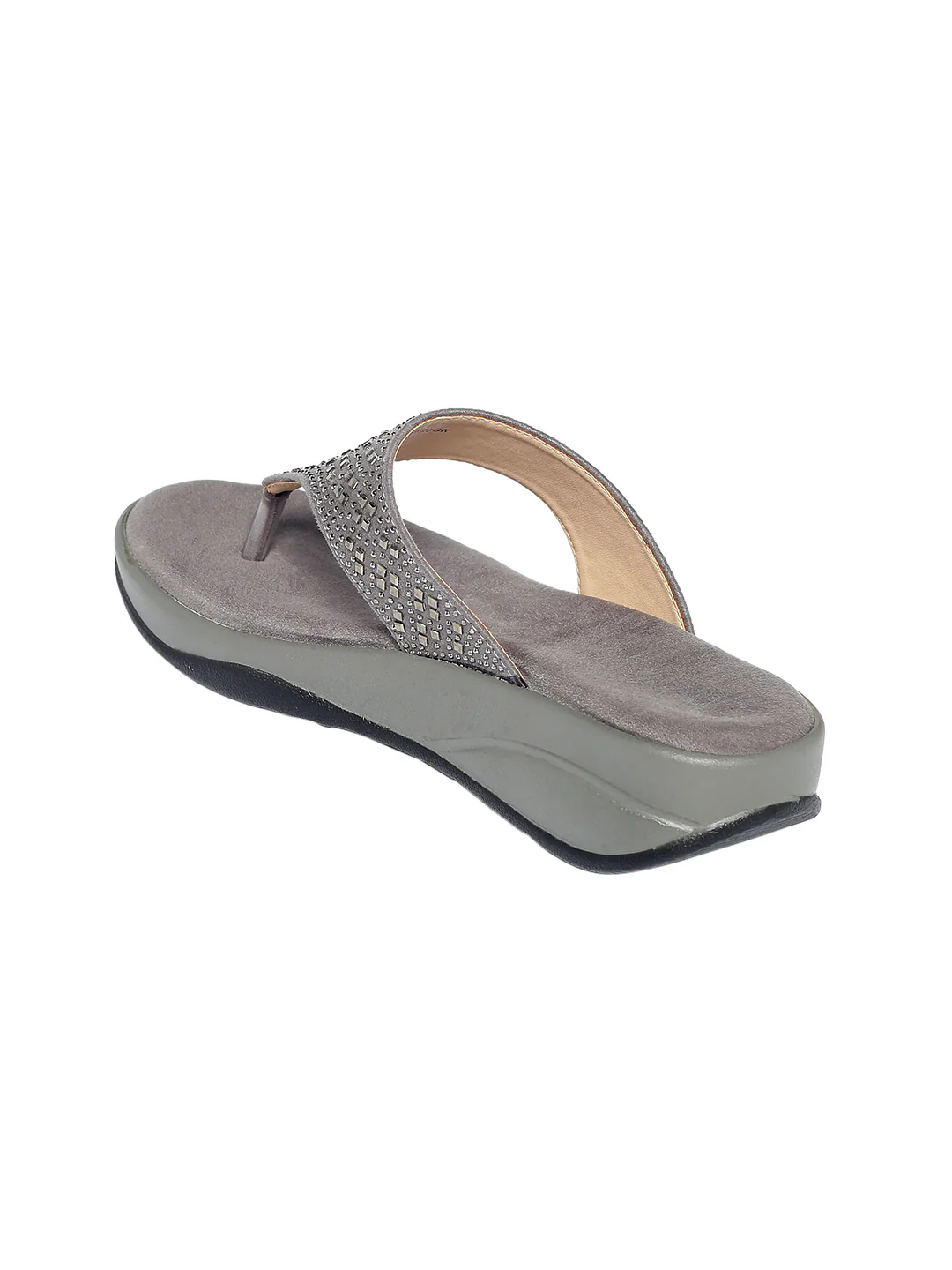 Regine Grey Heels - Image 4