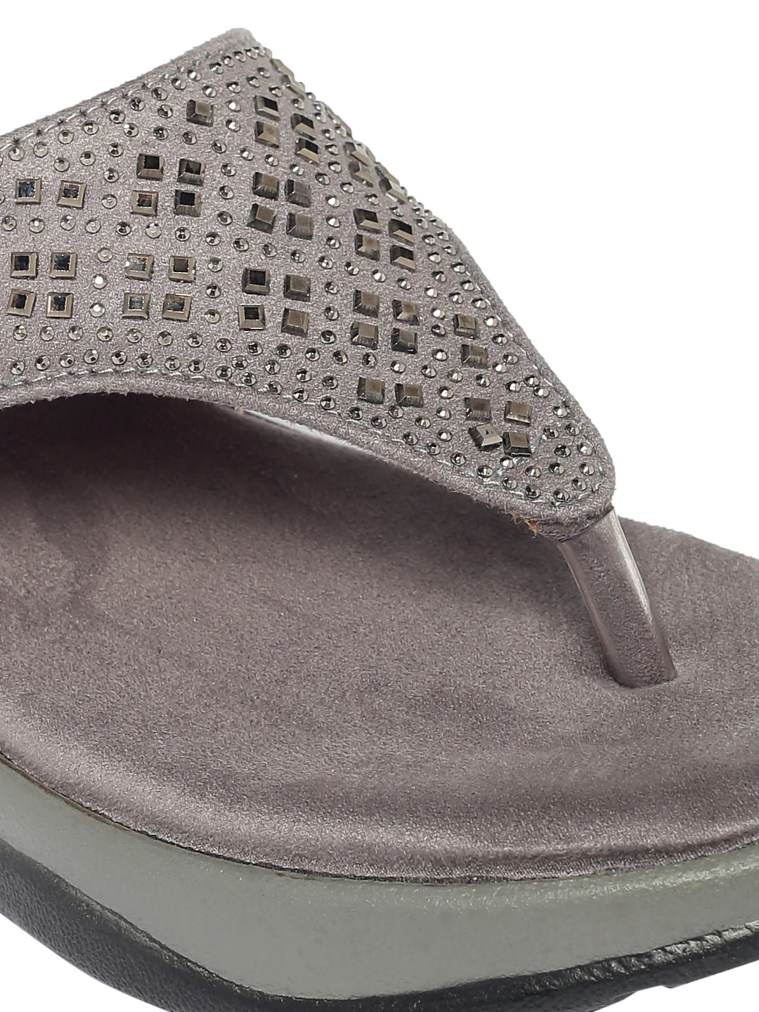 Regine Grey Heels - Image 7