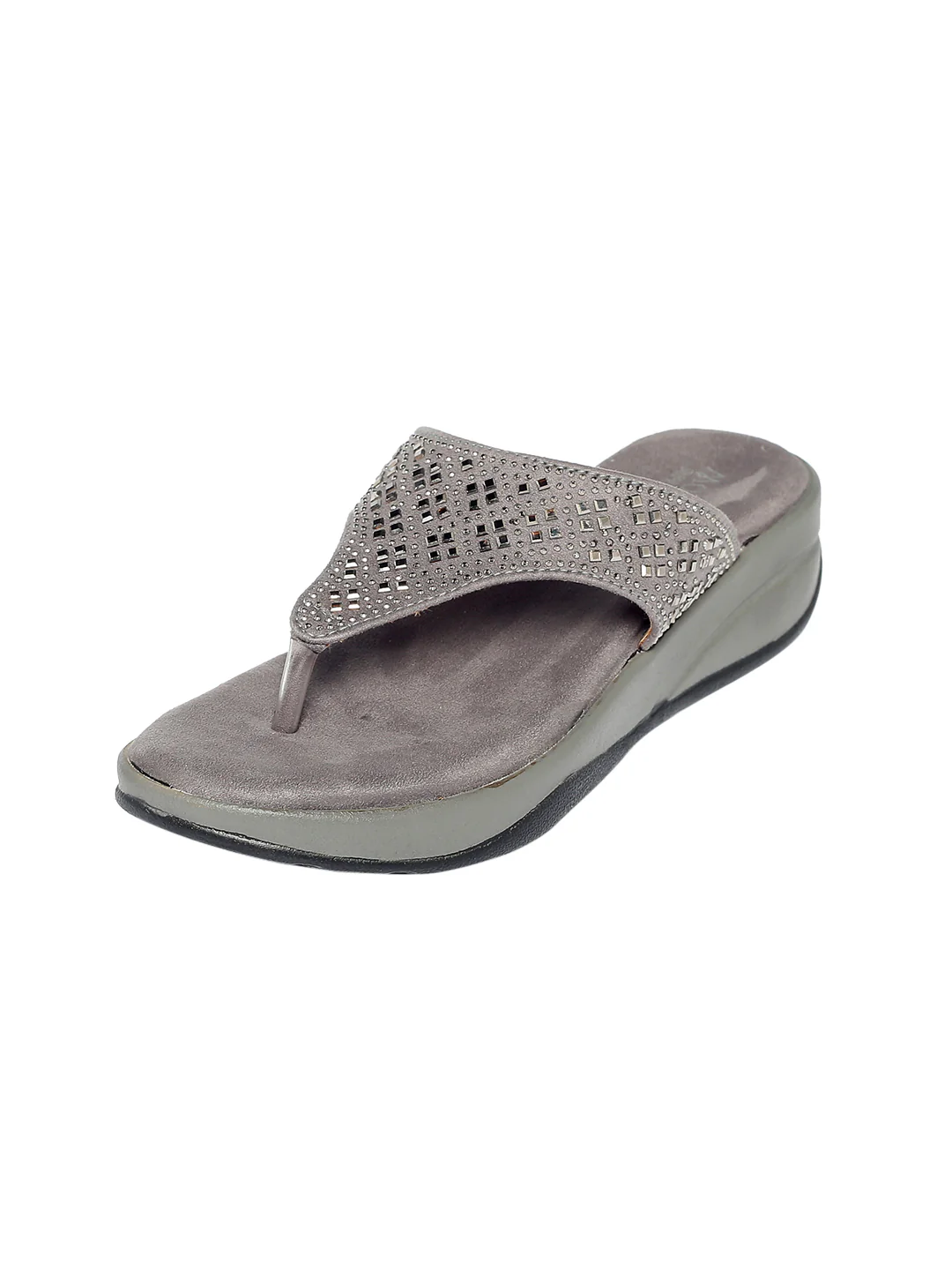 Regine Grey Heels - Image 8