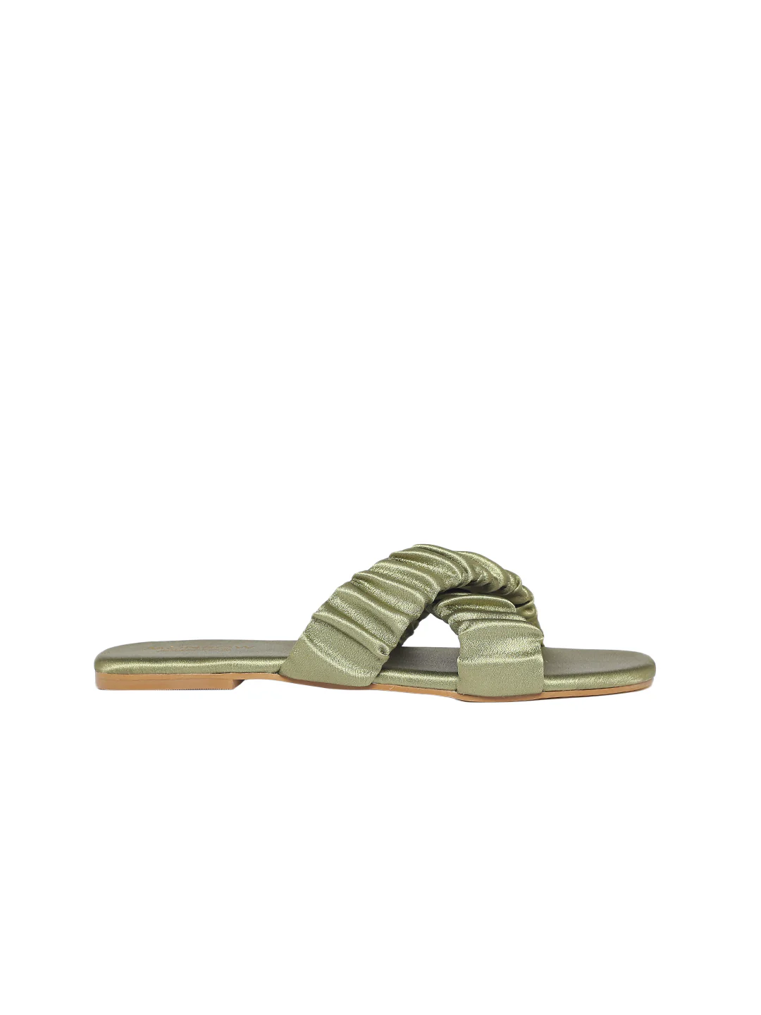 Riley Olive Flats - Image 6