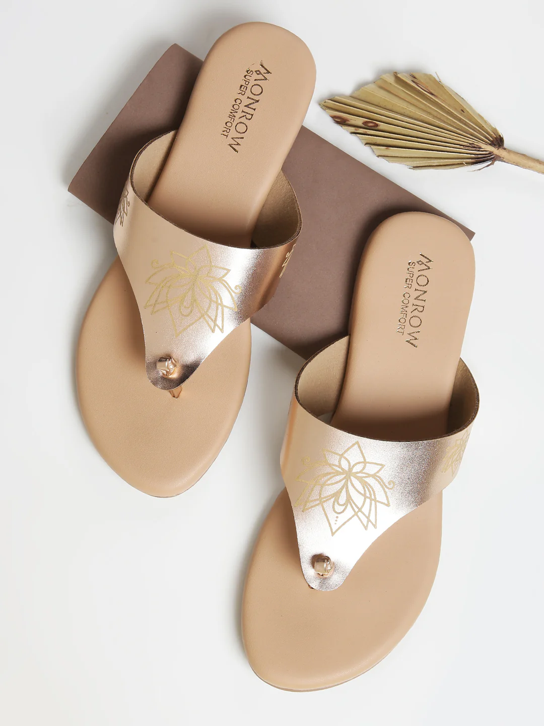 Rylie Rose Gold Flats - Image 2