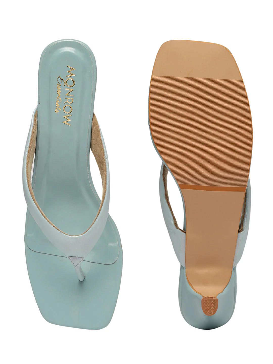 Sloane Blue Kitten Heels - Image 7