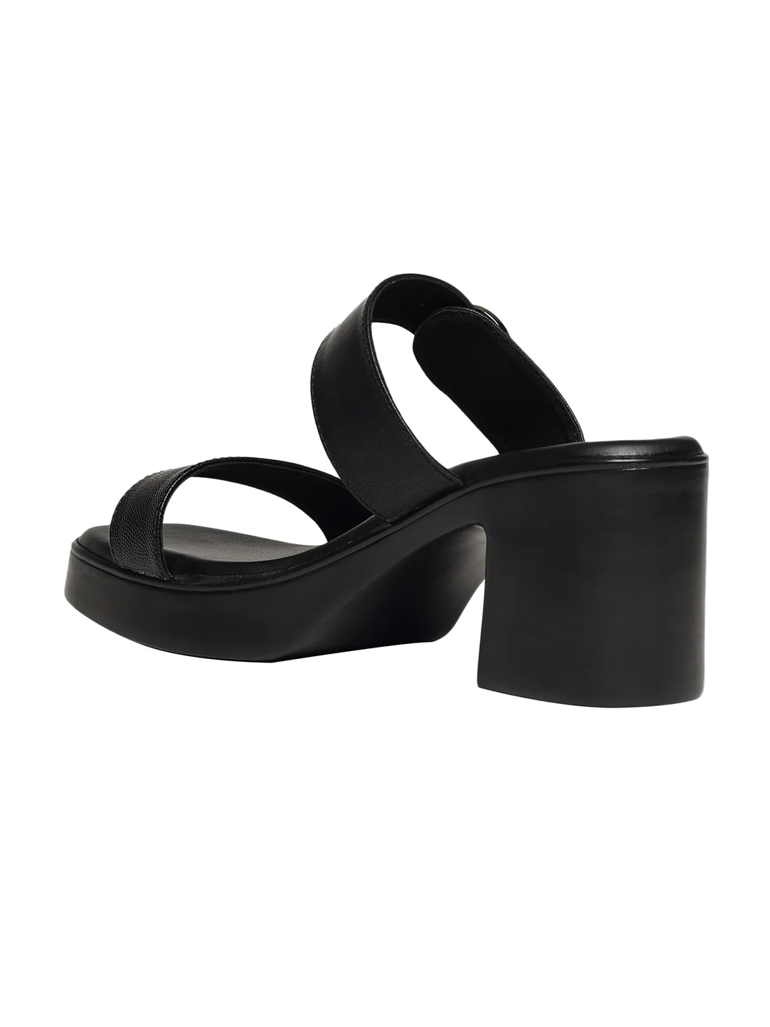 Talia Black Platform Heels - Image 7