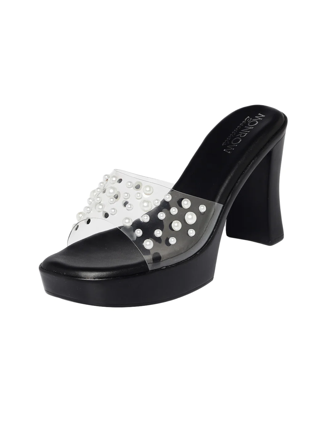 Taylor Black Block Heels - Image 7