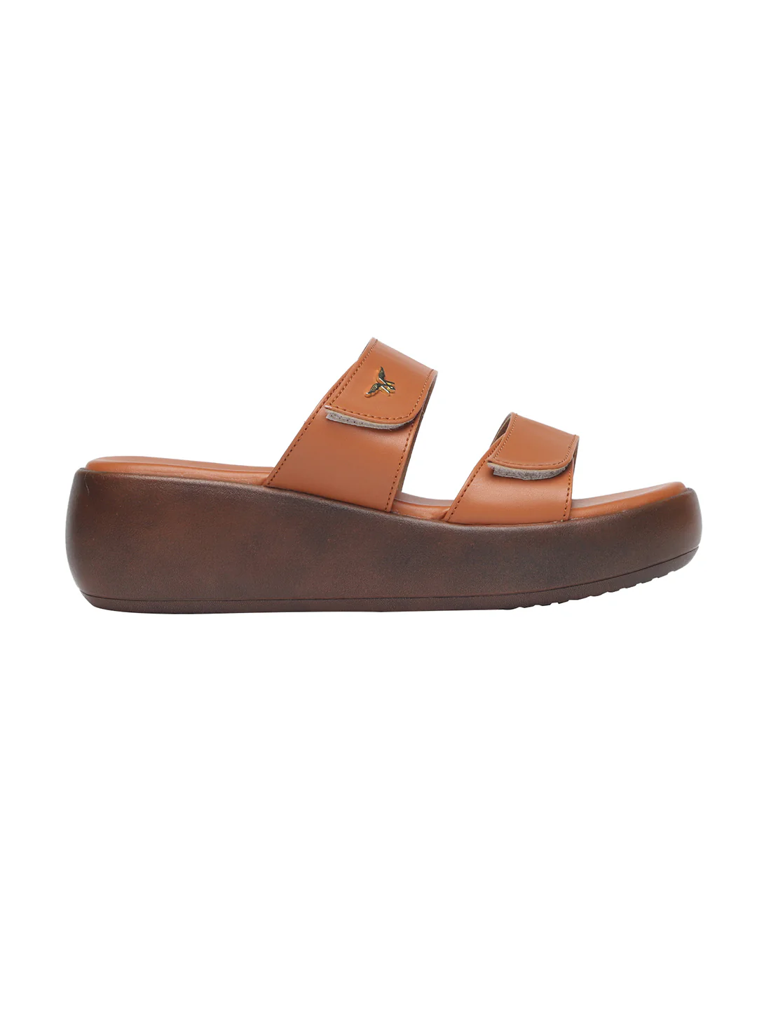Terila Tan Flatform Heels - Image 5