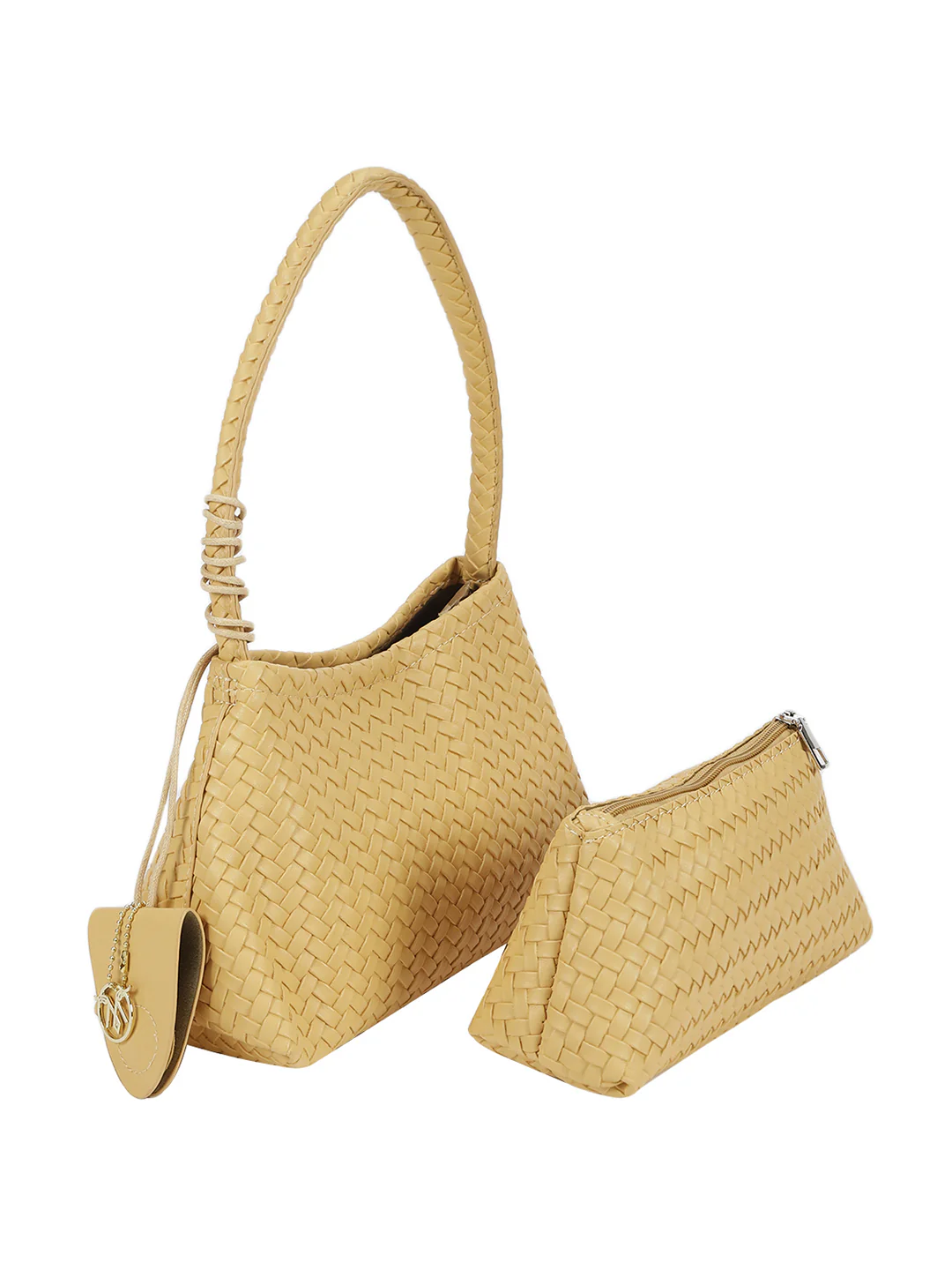 Tessa Butter Yellow Shoulder Bag - Image 8