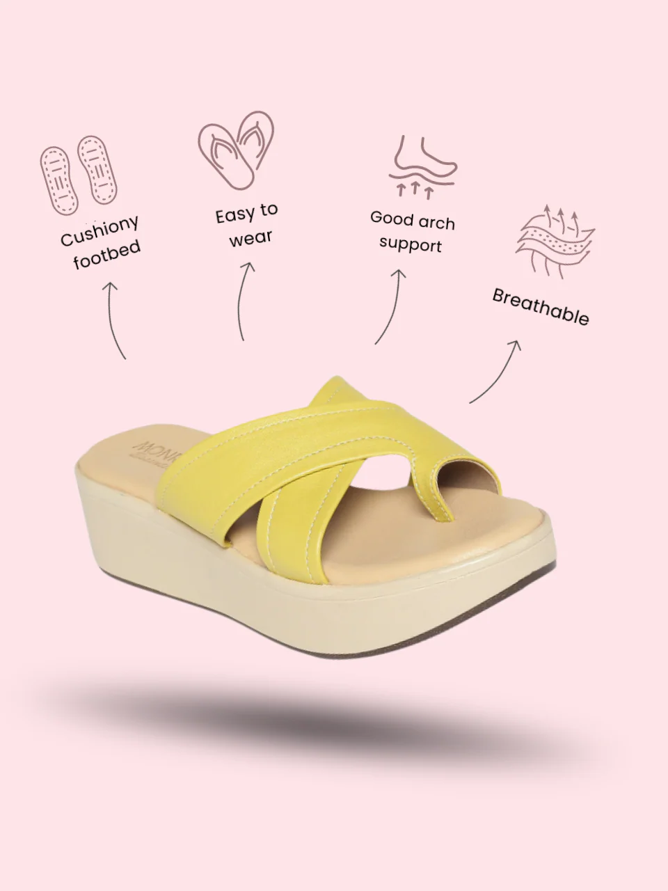 Theresa Yellow Heel - Image 3